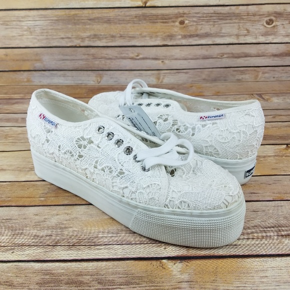 superga slip on macrame